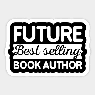 Book author Sticker